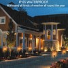 Aityvert Upgraded Larger Solar Torch, Waterproof Outdoor Dancing Flames, Flickering