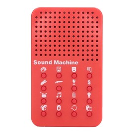 POCREATION Funny Sound Maker Machine Portable Electronic Toy with 16 Sound Effects, Laughter, Applause, Horn Blasts to Spread Laughter, for Kids and Pranks