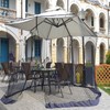 Large Outdoor Terrace Parasol Mosquito Net Canopy Camping