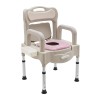 Heavy Duty Height Adjustable Bath Seat Commode Toilet Chair 250kg