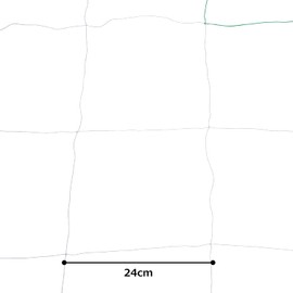 Dio Kasei Cucumber Net, 9.4 inches (24 cm), 1.6 x 7.1 ft (4.2 x 18 m)