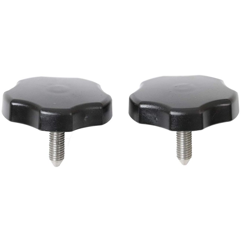 KOLEMO 2 pcs Soft Top Window Frame Knob Screw Compatible