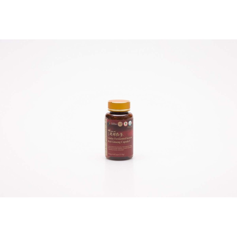 Fermented Korean Red Ginseng Capsule F 60 Capsules (2 Month