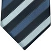 RETREEZ 3 Color Stripe Microfiber Woven Men's Tie Necktie -