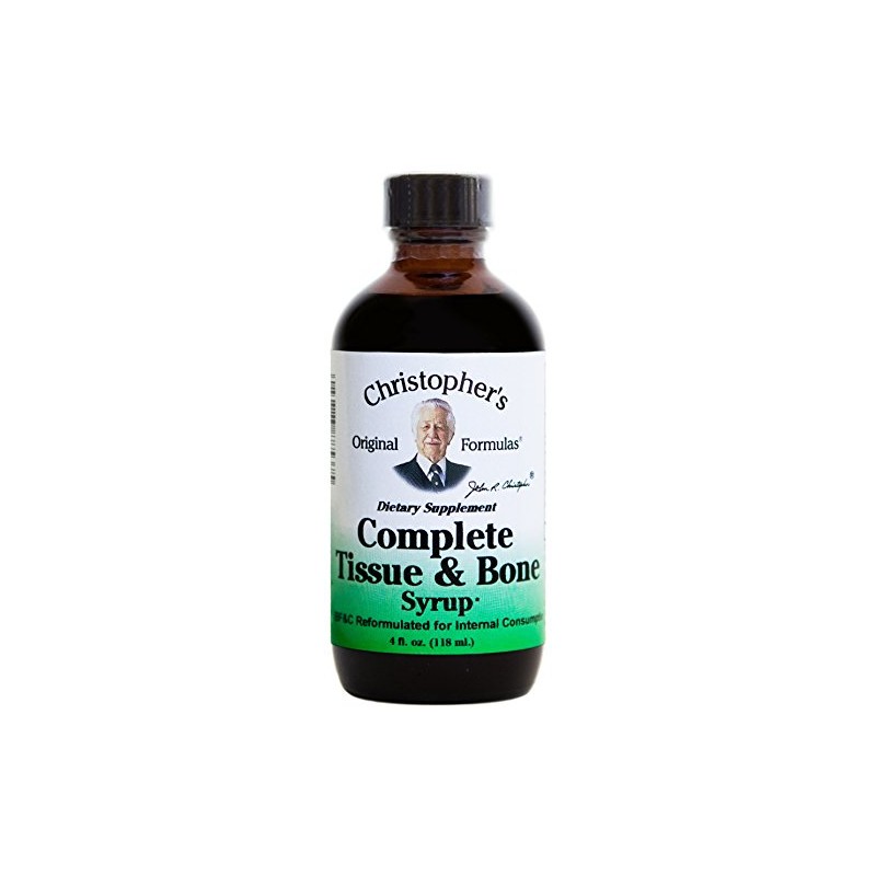 Dr Christopher's Formula Complete Tissue and Bone Syrup, 4 Ounce