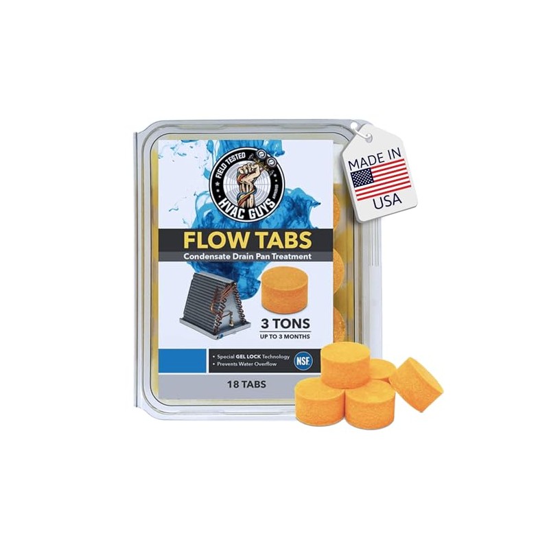 HVAC Guys Flow Tabs with Gel Lock Technology - 18