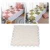 10pcs Plush Foam Floor Mat Thickened Cuttable Interlocking Carpet Tiles