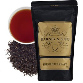 Harney & Sons Irish Breakfast | 16 oz Loose Leaf Black Tea, 100% Assam