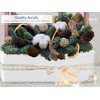 Royal Imports Florero acrílico Rectangular - Centro de Mesa Decorativo,