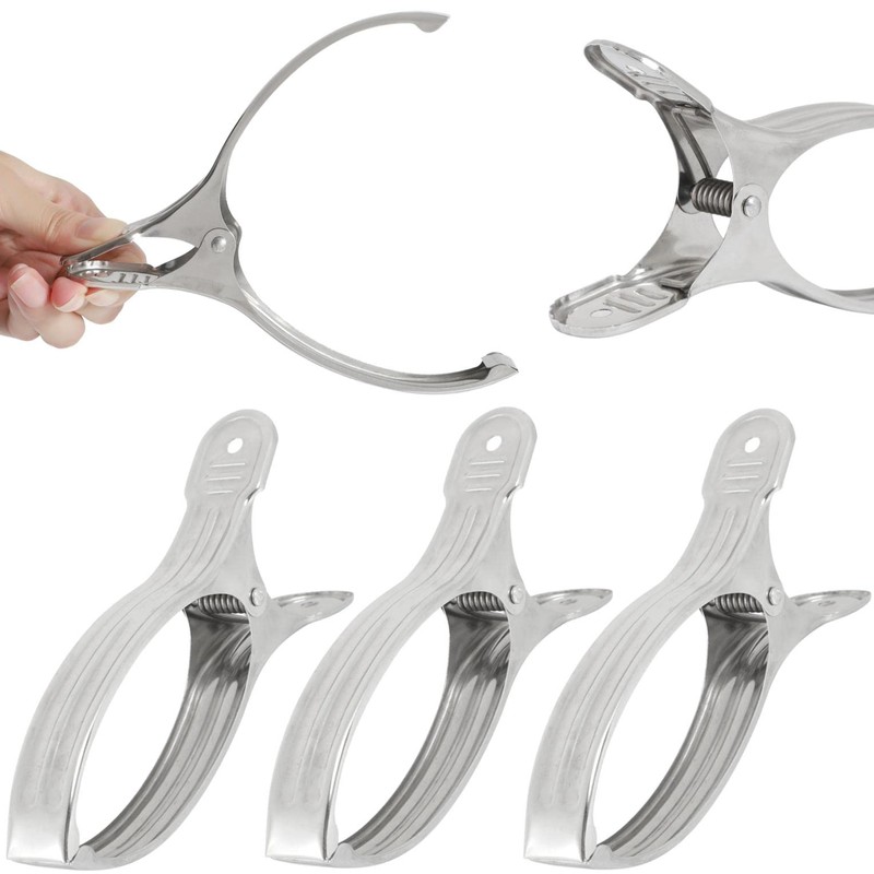 fogman Futon Clamp Stainless Steel Laundry Clamp Super Strong Large