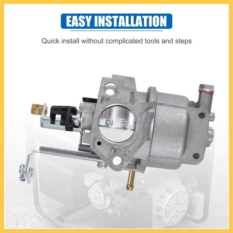 REPAIROCK Carburetor with Gasket for CAT RP6500, RP7500E, RP8000E Gas