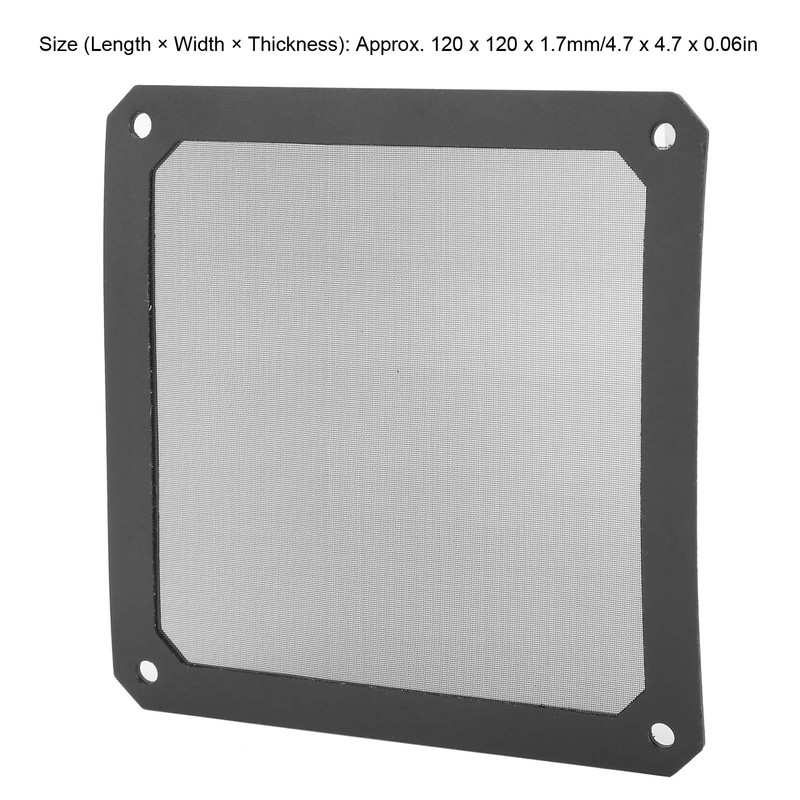 120 Mm Dust Filter Computer Fan Filter Cooler,Nylon Magnetic Computer