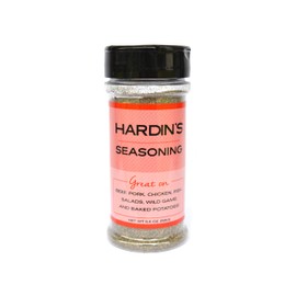 Hardins Seasoning, 5.5 Oz, Rub for Beef, Pork Chicken, Salads, Wild Game, and Baked Potatoes