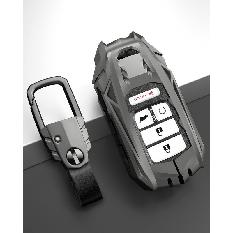 Key Fob Cover Case Metal Shell Smart Key Holder Compatible