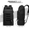 RUCYEN Lunch Backpack, Insulated Cooler Backpack Removable Lunch Box for