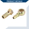 Hihaha Banjo Hose Barb Bolt Fitting/for Car/Metal / 2 Set