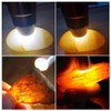 Alonefire SV124 EDC Flashlight Mini 365nm/395nm UV Blacklight, Yellow and