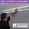 Pushglossy 8 Pcs 47.24″(Total 31.5 Ft) Ceiling Crown Molding with