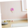 Sosoport Ice Cream Shaped Wall Clock for Kids Decorative Wall