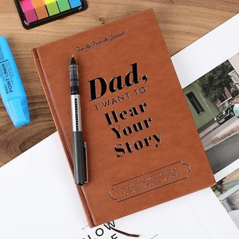 Dad Mom, I Want to Hear Your Story, Wrapped Hardback,