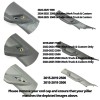 CARZDELUXE Dual gauge pod mount for 2019-2025 Chevy Silverado 1500