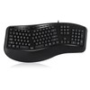 Adesso Tru-Form 150 3-Color Illuminated USB Ergonomic Keyboard AKB-150EB