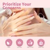CANNI- SET DE ESMALTES DE UÑAS EN GEL ROSADO DE