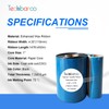 3 Rolls 4.33" x 1476'(110mmx450m) Premium Enhanced Wax Thermal Transfer