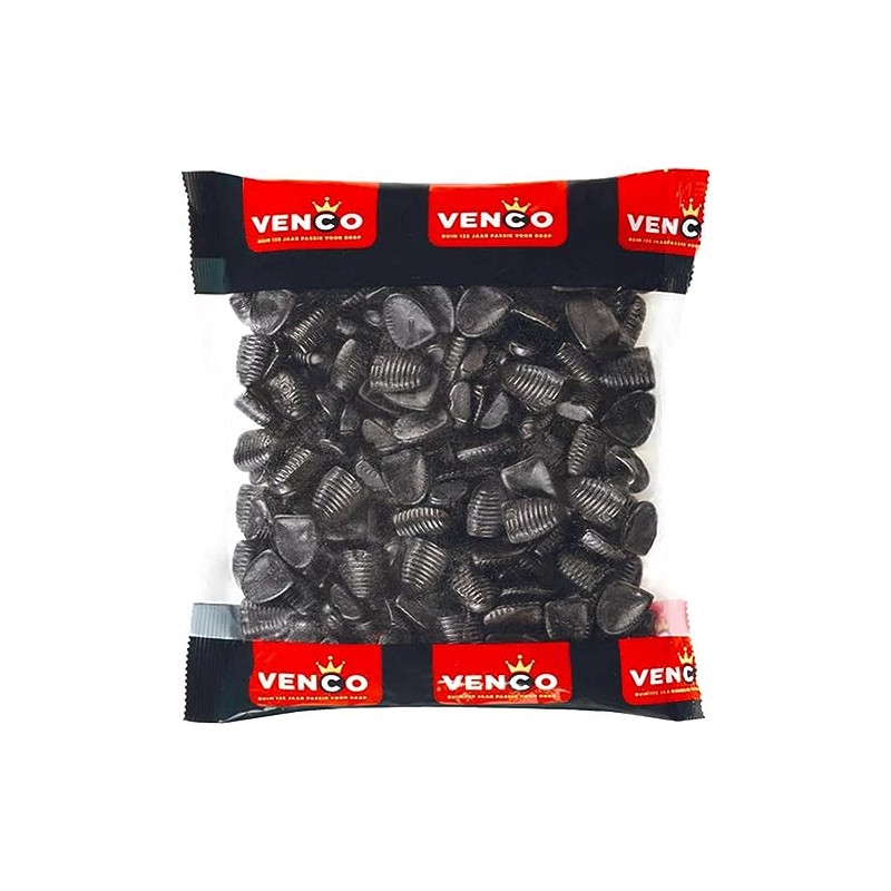 Venco Honey (Honingdrop) Licorice 2.2 Lb Bag - 1 kilo