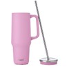 S'well Tumbler XL, Reusable Drink Cup with Straw, Three-Layer Stainless
