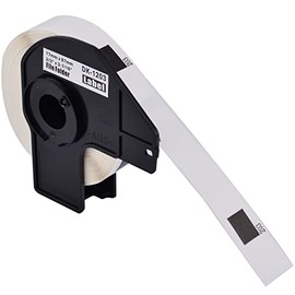 GREENCYCLE 1 Roll DK-1203 DK1203 Die-Cut File Folder Labels 2/3" x 3-7/16" (0.66 in x 3.4 in) Compatible for Brother QL-1050 QL-1060N QL-1100 QL-1110NWB, 300 Labels/Roll,with Cartridge Frame