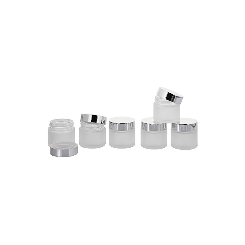 30ml Matt Glass Jar with Lid Empty Kosmetex Glass Cream