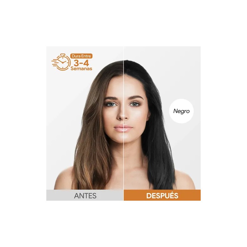 Shampoo Tinte Instantáneo Cubre Canas 3en1 Natural Jengibre