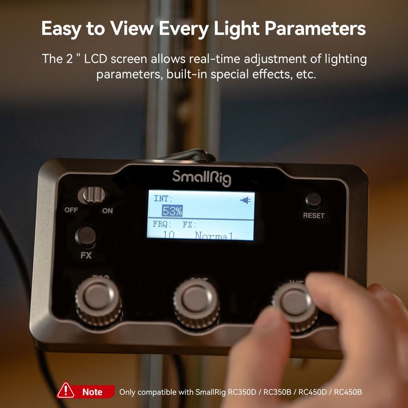 SmallRig RC 350 / RC 450 COB LED Video Light