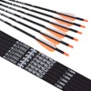 26Inch Carbon Arrow Practice Hunting Arrows Targeting with Removable Tips