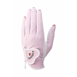 Callaway Gloves NAIL DUAL WMS PNK M 25 (M: 7.1 - 7.5 inches (18 - 19 cm), For Both Hands, Pink, Women's