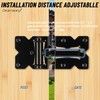 Dreamxiang Non-Weld Self Closing Gate Hinges Adjustable Heavy Duty Hardware