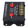 LED Light Strip Dimmer DC 5‑24V 35A PWM Dimming Controller