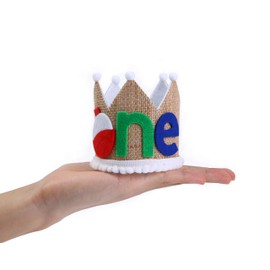 Officially One for 1st Birthday - First Birthday for Highchair Banner, Photo Booth Props for Party Supplies,Party Favors Decorations for Baby, Birthday Souvenir