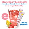 Sonic Singles To Go Powdered Drink Mix, Strawberry Lemonade, 6