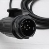 VGOL 1Pc Trailer Cable 8 Pin to 2x5 Pin Plugs