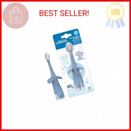 Dr. Brown's Infant-to-Todd<wbr/>ler Training Toothbrush, Soft for Baby's First Teeth,