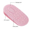 Domary Height Increase Insole Soft Comfortable Massage Half Shoes Lift