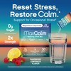 Max Calm Relaxing Drink Mix | Raspberry-Lemonade Flavor | Magnesium