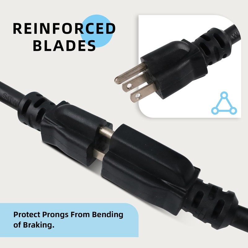 EP 10 Ft Heavy Duty Outdoor Extension Cord, 12/3 SJTW