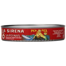 La Sirena Sardines Pica Pica in Oval Can, 15 oz