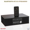 Sharp CD-BH10 Vintage Style Retro Look Micro Component Wireless Bluetooth