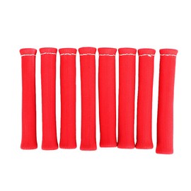 Tbest Protector Termico De Cable Bujias,Protector de Bujía de 1600 Grados,Aislante de Cubierta de Protección Térmica para Maletero de Cable Rojo para Coche Y Camión