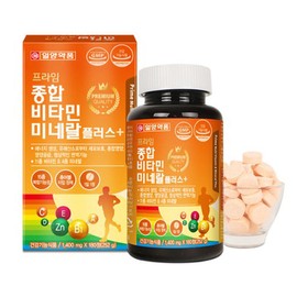 일양약품 - 프라임 종합 비타민 미네랄 플러스 1400mg x 180정(6개월 분) 영양공급 면역기능 가족건강