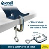 Excell Tabletop Label Dispenser (3" Wide, 3" Core) Shipping Label
